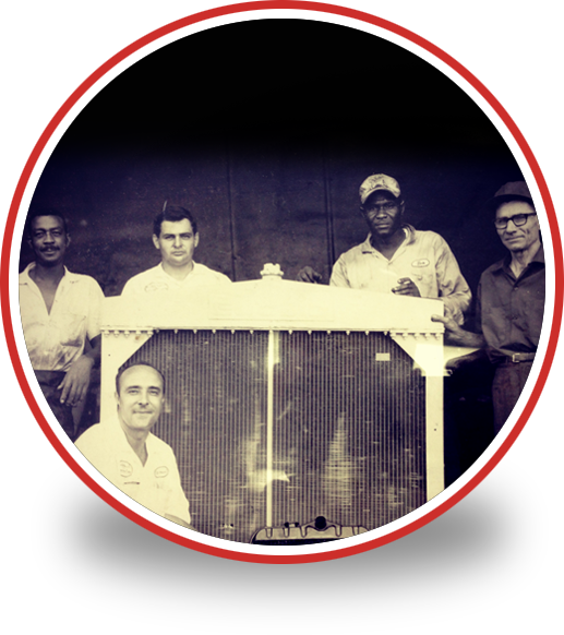 OUR HISTORY SIDE MAGE CIRCLE Heavy Duty Radiator Sales